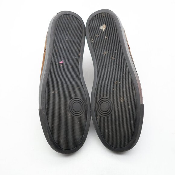 Harrys of London Mid Top Brown Suede Leather Men\'s EU 43.5 Casual Shoes Italy